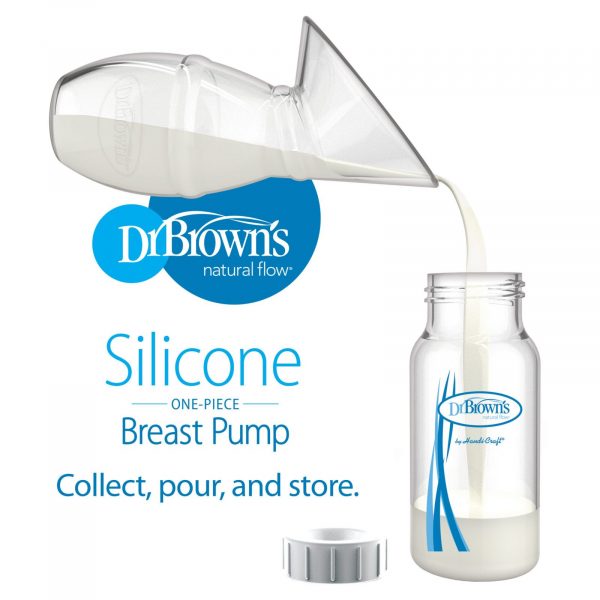 Dr. Brown's Silicone One-Piece Breast Pump