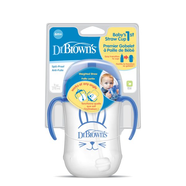 Product image of blue Baby's First Straw Cup