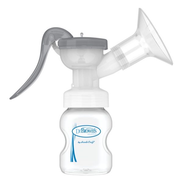 Dr. Brown's Manual Breast Pump side view